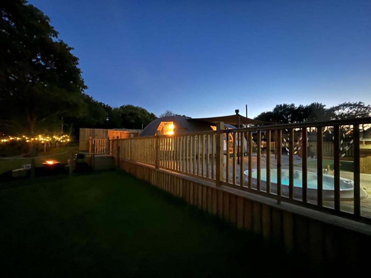 Sunrise Dome Tent Tenby Exterior foto