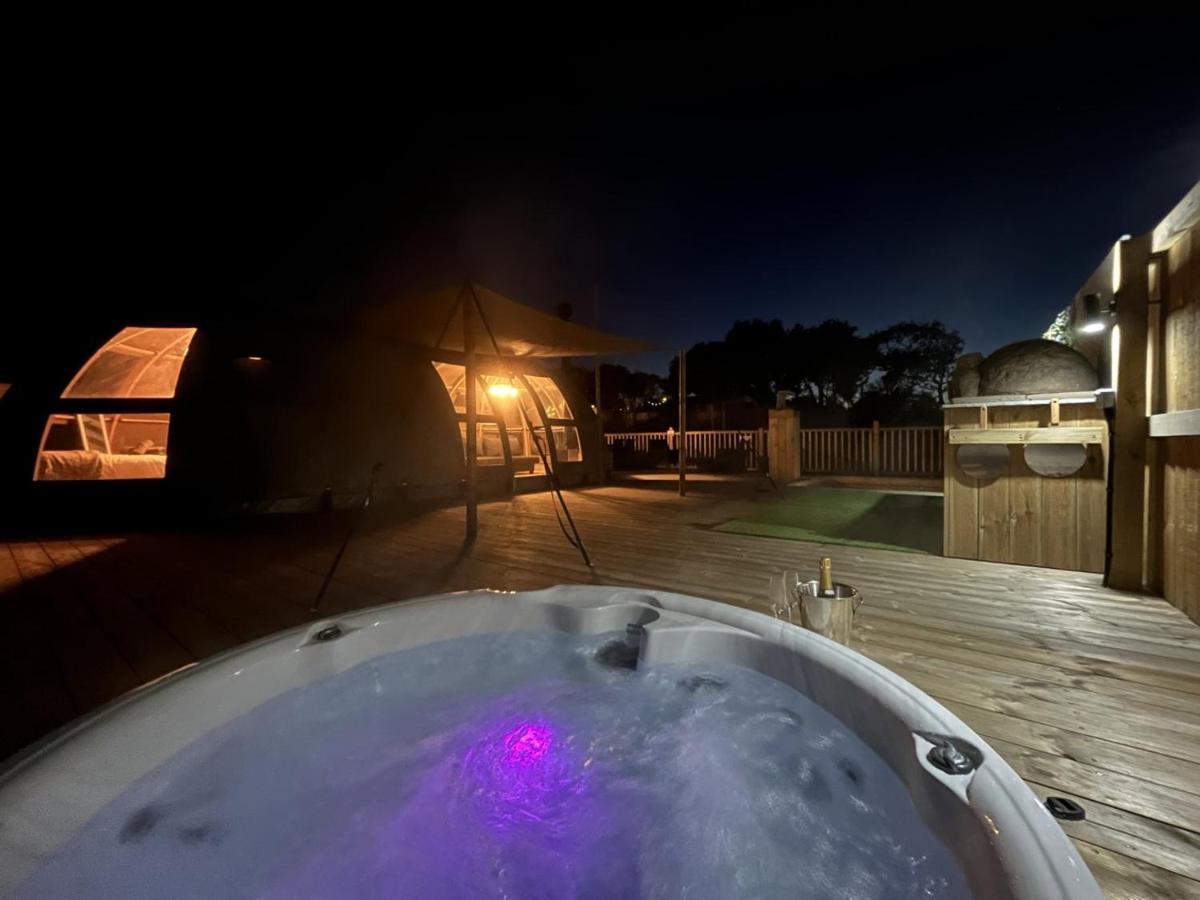 Sunrise Dome Tent Tenby Exterior foto